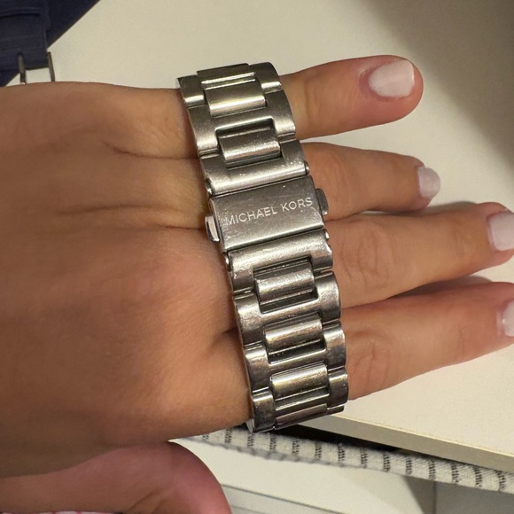 Michael Kors Silver Stainless Steel Watch